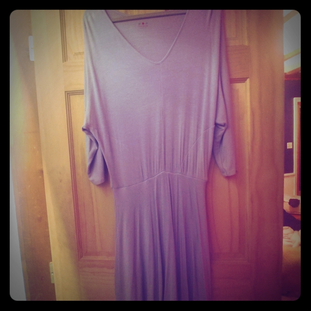 Very pretty dress. Gray/ purple